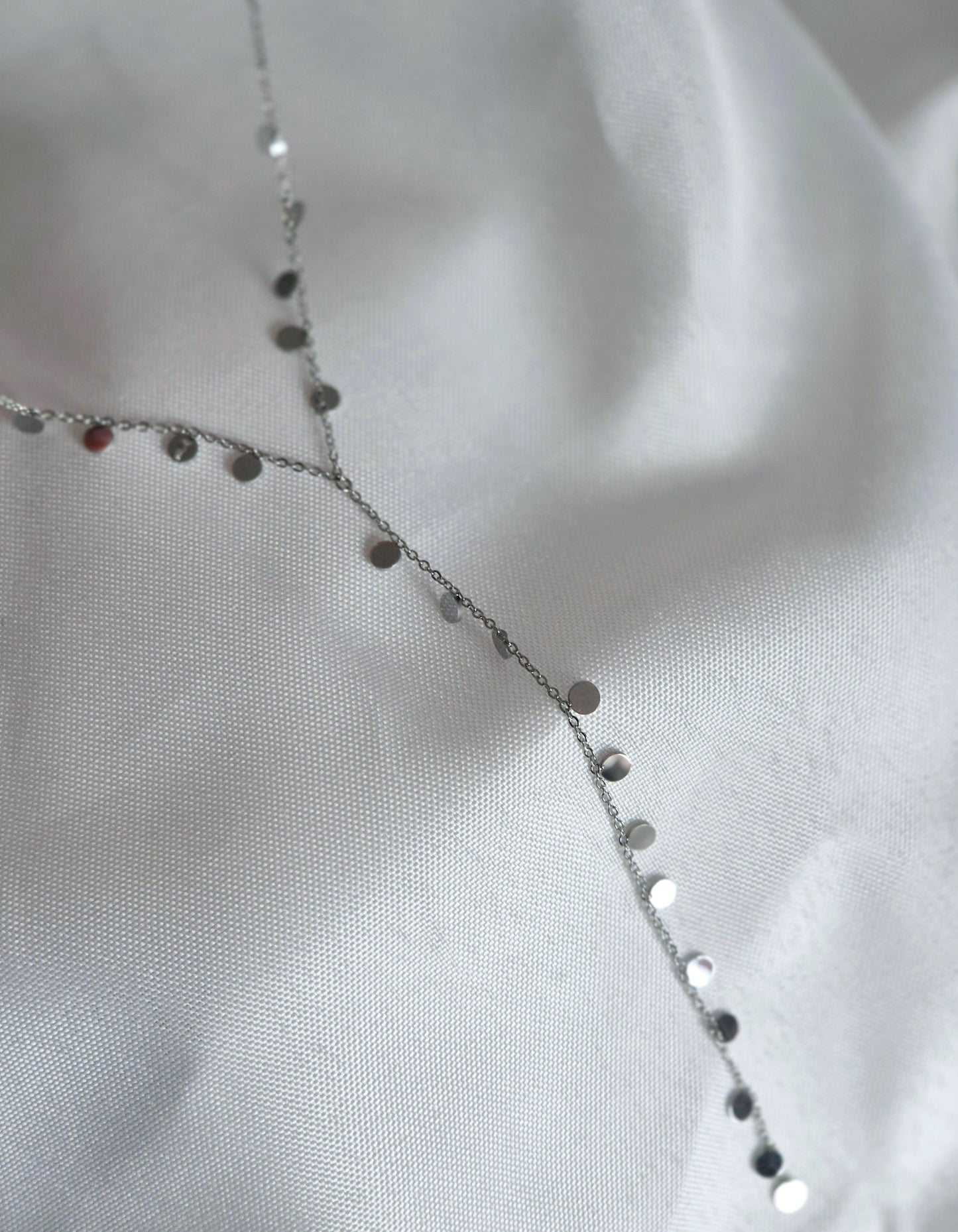 Collier Sequin argenté