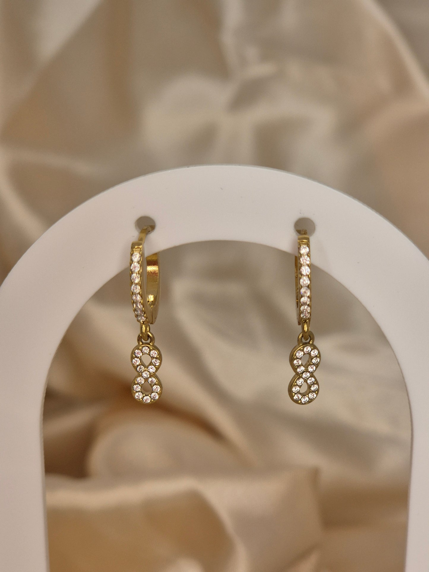 Boucles d’oreilles Infinity