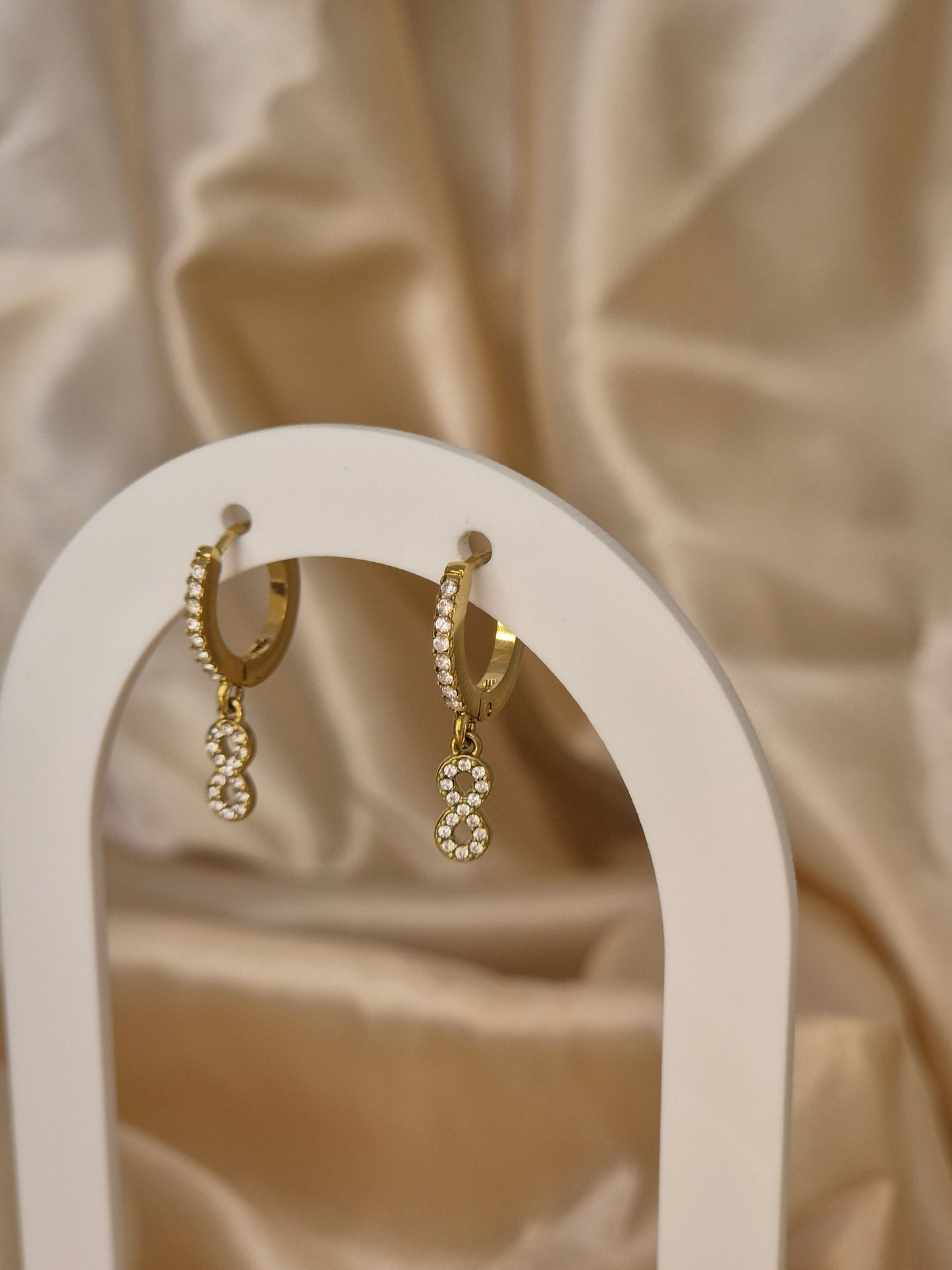 Boucles d’oreilles Infinity