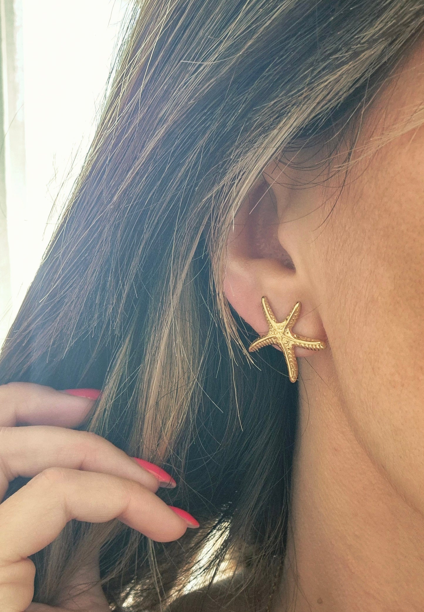 Boucles d’oreilles Étoile