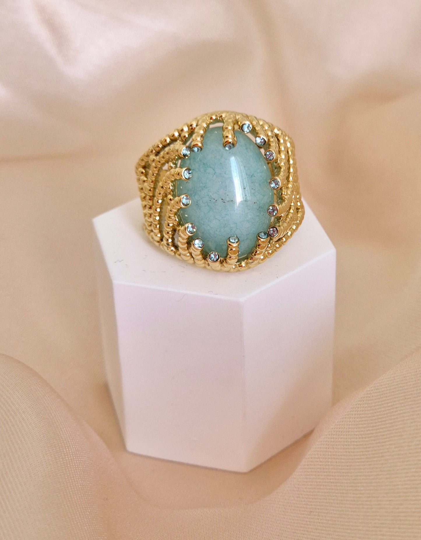 Bague Blue Médusa