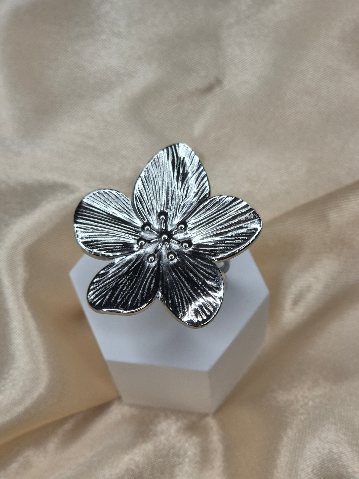 Bague Flora Silver