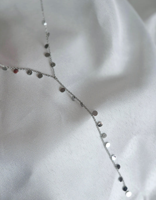 Collier Sequin argenté