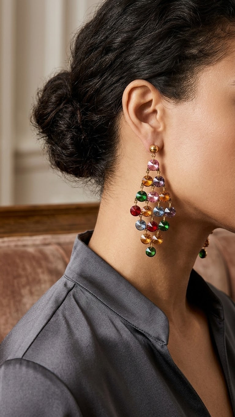 Boucles d’oreilles Esmeralda
