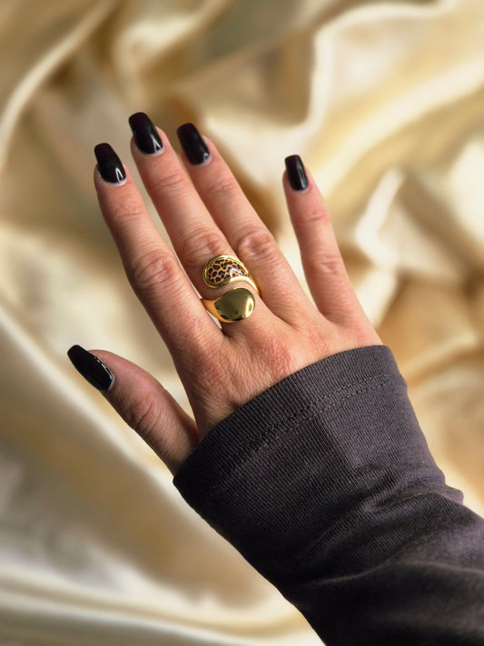 Bague allure sauvage