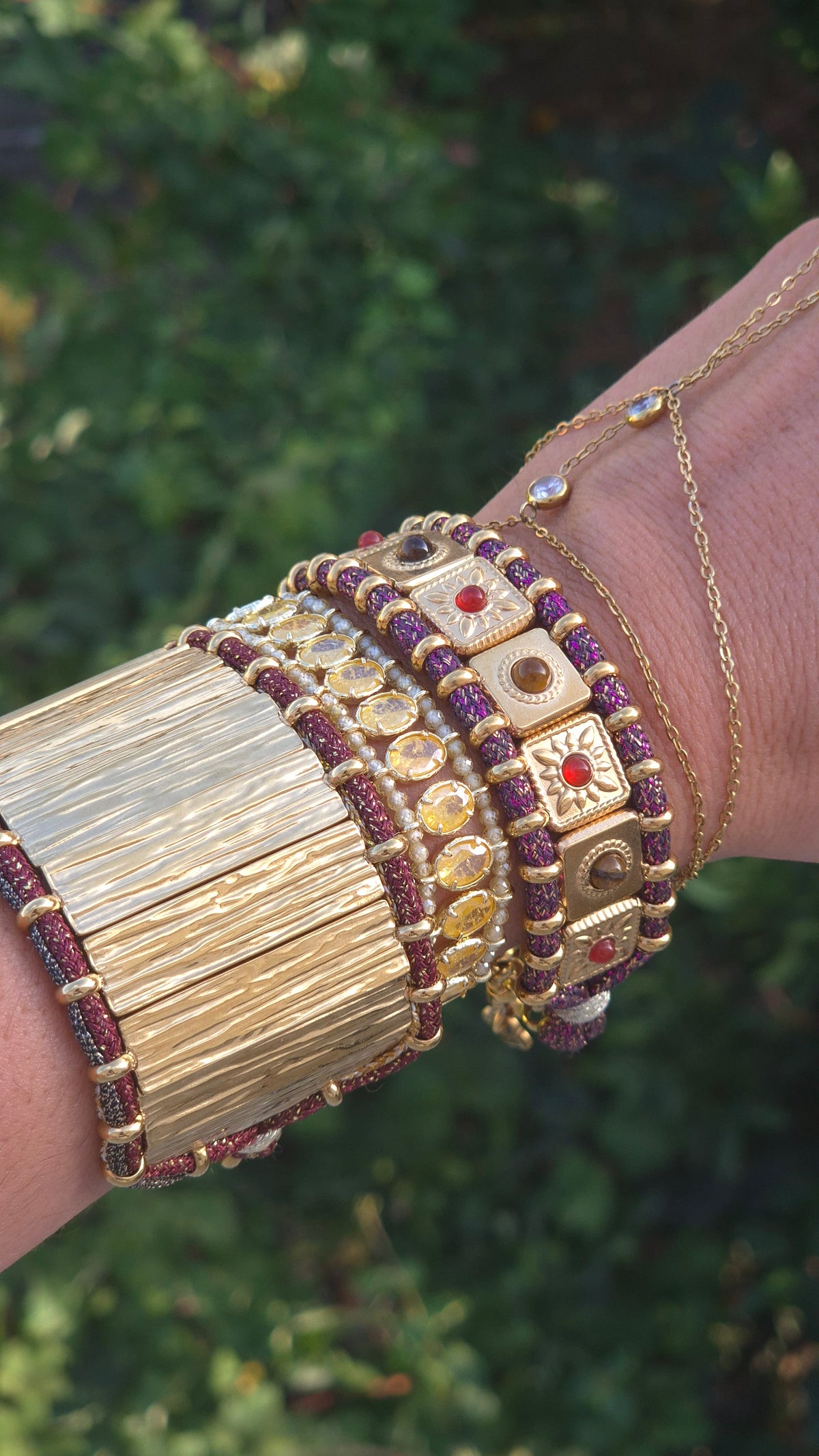 Bracelet manchette Sienna