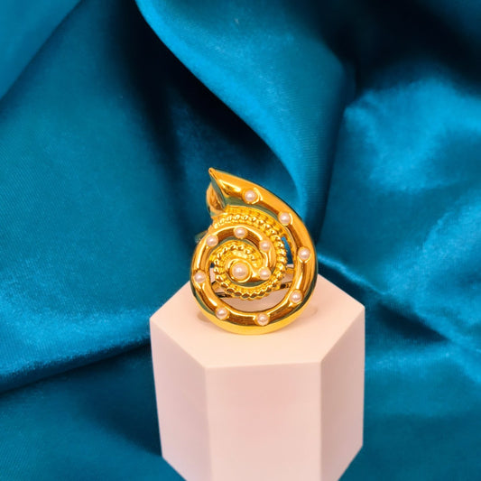 Bague coquillage