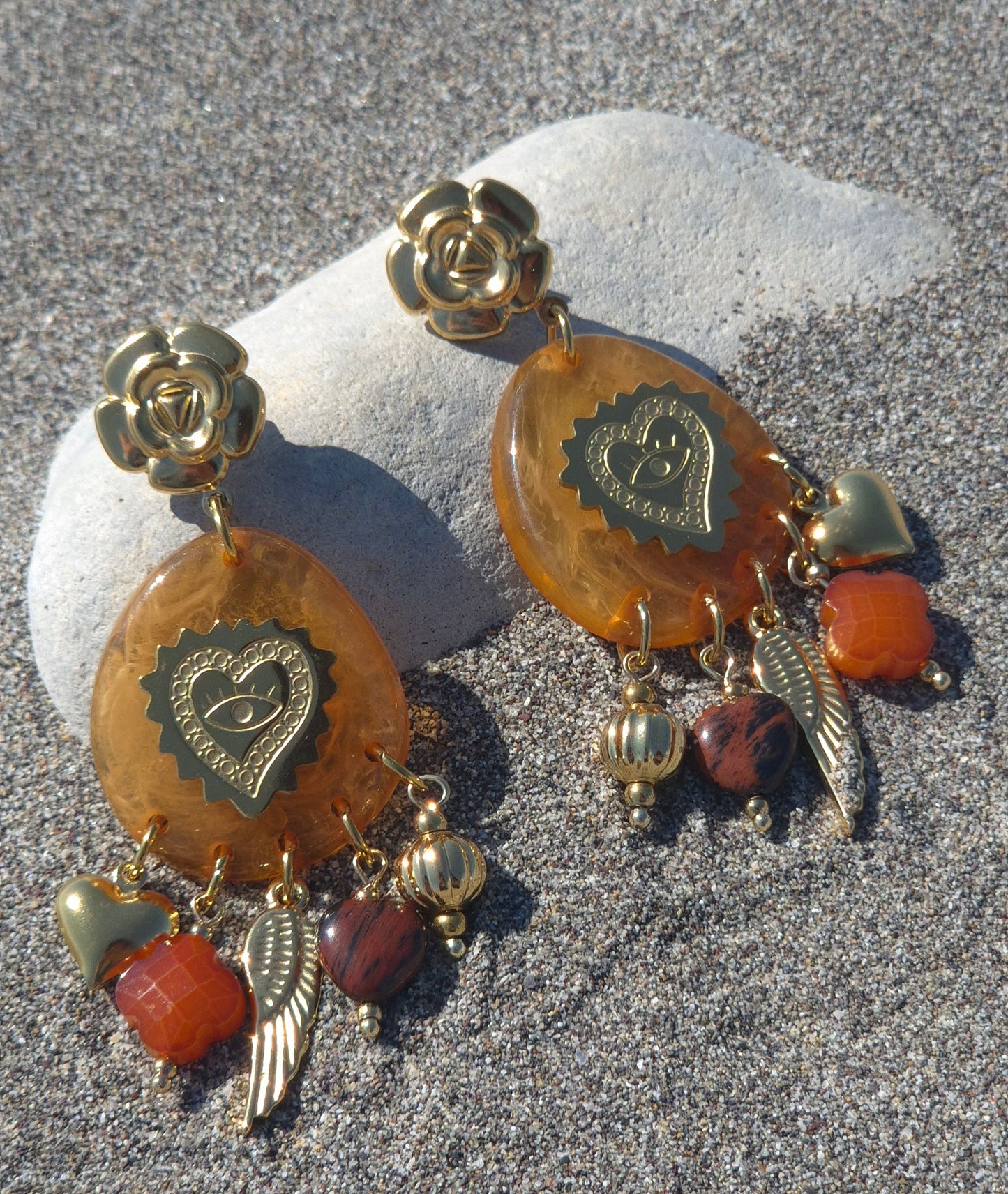 Boucles d’oreilles Attrape rêve