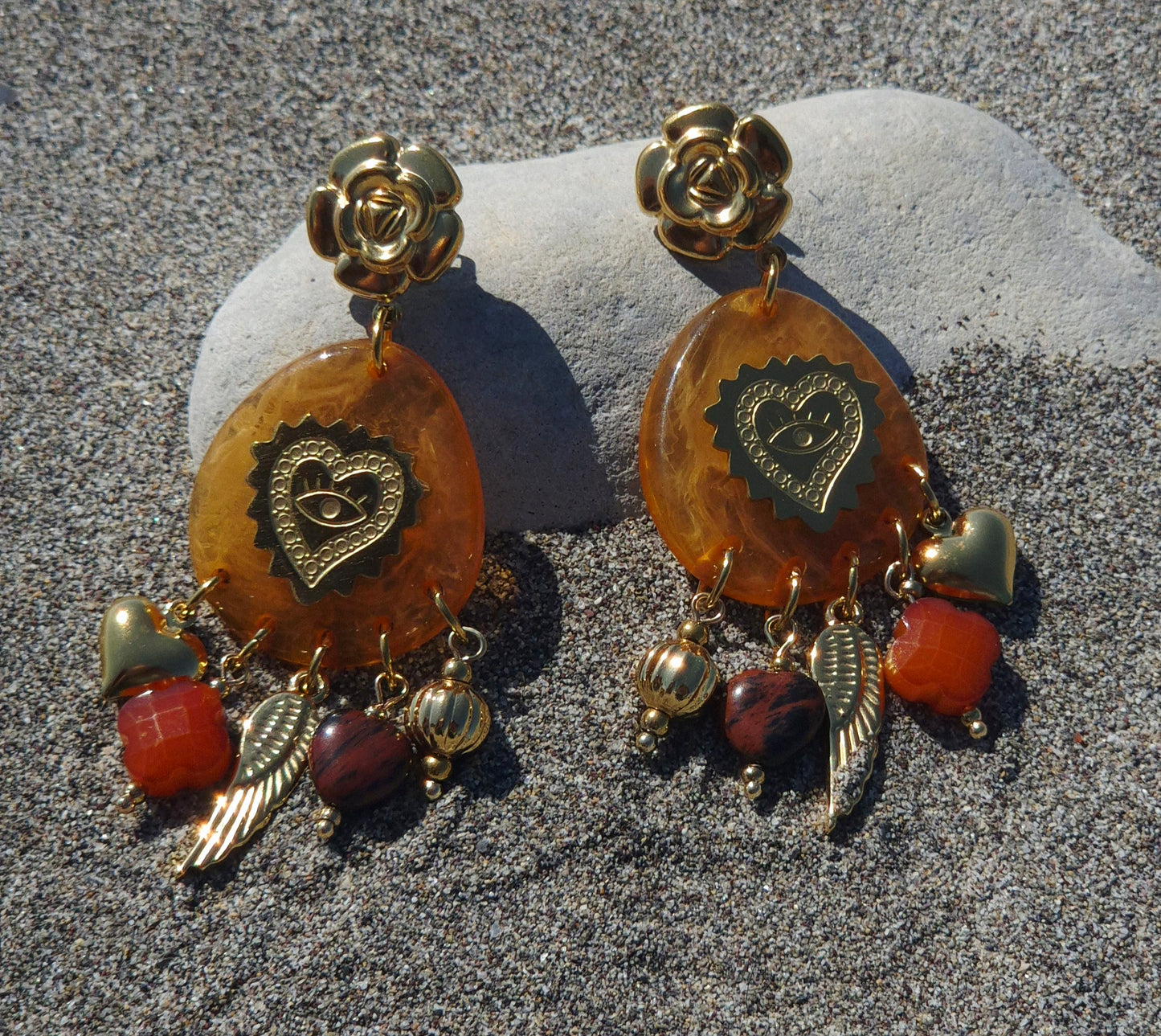 Boucles d’oreilles Attrape rêve