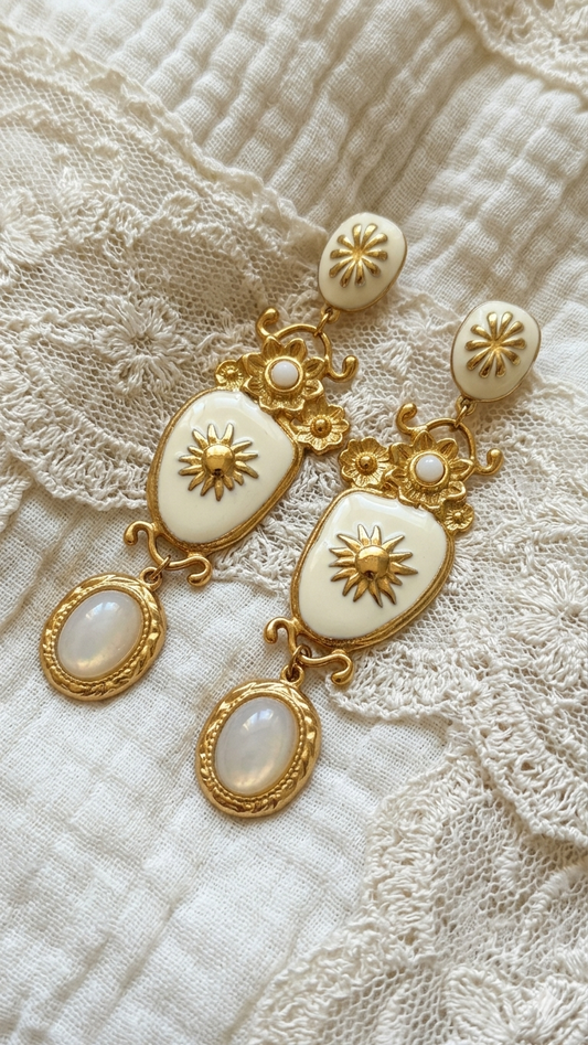 Boucles d’oreilles Marquise